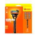 Image 1 for Fusion5 Razor for Men, 1 Gillette Razor, 10 Blade Refills