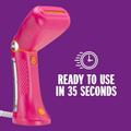 Image 4 for Conair Power Steam Dual Voltage Steamer - Pink
