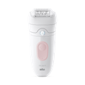 Image 4 for Braun Silk·épil 5, Wet & Dry Epilator, Easy Hair Removal, Lasting Smooth Skin, 5-000, Flamingo Pink