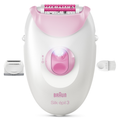 Image 4 for Braun Silk·épil 3, Corded Epilator, Lasting Smooth Skin, 3-031, Pink