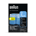 Image 1 for Braun 3in1 ShaverCare SmartCare Center Refill Cartridges, Hygienic Cleaning, 2 Pack