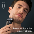 Image 3 for Braun Series 8 Electric Shaver ORIGINAL Replacement Head, 83M