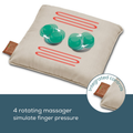 Image 4 for Cordless Shiatsu Masag Cush MG139 Beige
