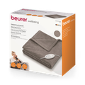 Image 1 for Cosy Heated Snuggie Throw - Taupe