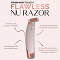 Image 2 for FLAWLESS Nu Razor Foil Lady Shaver - Gold