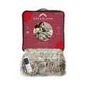 Image 1 for Hygge Days Luxury Faux Fur Warming Throw - Alaskan Husky Print