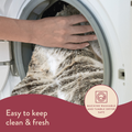 Image 4 for Hygge Days Luxury Faux Fur Warming Throw - Alaskan Husky Print