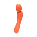 Image 2 for Dame Min Mini Wand Vibrator Papaya