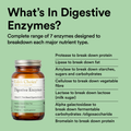 Image 4 for Digestive Enzyme Blend 176mg 60's - Vegecaps