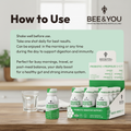 Image 2 for Bee&You Propolis Probiotic Vitamin C & Zinc Shots 50ml x 12