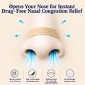 Image 3 for Nose Strips - Nasal Harmony for Breathing - 32 Strips, Hypoallergenic, Third-party Tested