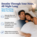 Image 4 for Nose Strips - Nasal Harmony for Breathing - 32 Strips, Hypoallergenic, Third-party Tested