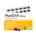 Image 1 for HuxQ10 100mg CoEnzyme Q10 30 vegan soft capsules
