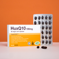 Image 3 for HuxQ10 100mg CoEnzyme Q10 30 vegan soft capsules
