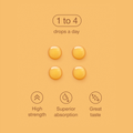 Image 5 for Vitamin D3 Drops 4000IU with Vitamin K2 25mcg Orange Flavour 30ml