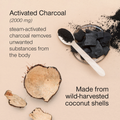 Image 4 for Activated Charcoal 2000mg from Coconut Shells 180 Capsules