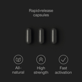 Image 5 for Activated Charcoal 2000mg from Coconut Shells 180 Capsules