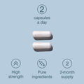 Image 5 for D-Mannose with Cranberry 1000mg 120 Capsules