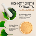 Image 4 for Korean Panax Ginseng with Ginkgo Biloba 60 Capsules