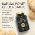 Image 3 for Organic Lion's Mane Mushroom 30 Capsules