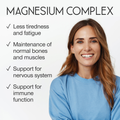 Image 3 for Magnesium Complex with Zinc, Vitamins D3 & B6 120 Capsules
