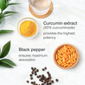 Image 4 for Turmeric Curcumin 95% with Black Pepper 60 Capsules