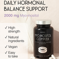 Image 2 for Myo-Inositol Complex 2000mg with Zinc, Folic Acid, Vitamin B6 & Chromium 90 Vegan Capsules