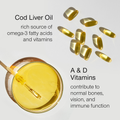 Image 4 for Cod Liver Oil 2000mg 60 Softgels Odourless