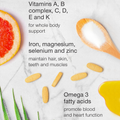 Image 4 for Multivitamin with Omega 3, Vitamins & Minerals 60 Tablets