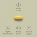 Image 5 for Vitamin B Complex with Vitamins D & C 60 Tablets High Strength