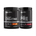 Image 1 for Pre-workout & Creatine Orange & Fruit Punch Flavour Bundle
