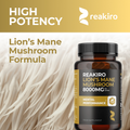 Image 3 for Lion's Mane Mushroom 8000 mg 60 Capsules