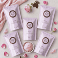 Image 3 for SweetDoughThings Vegan Friendly Sugar Free Candy Floss Rose Flavour 12g x 5 Packs