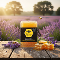 Image 4 for Organic Raw Honeycomb Lavender 200g