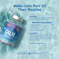 Image 4 for Calm Kids Magnesium 90mg 60 Vegan Gummies