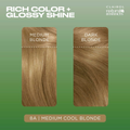 Image 3 for Natural Instincts Medium Cool Blonde 8A