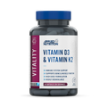 Image 1 for Vitamin D3 & Vitamin K2 Capsules (60 Capsules)