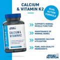 Image 3 for Calcium & Vitamin K2 - 60 Capsules