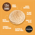 Image 2 for Go Low Easy Wrap Mix - Low sugar & Keto, Gluten free 166g