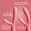 Image 4 for The Artist Dual Rabbit Vibrator with 9 Pulsating Modes