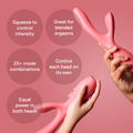 Image 5 for The Artist Dual Rabbit Vibrator with 9 Pulsating Modes