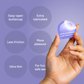 Image 5 for Come Connected Ultra-thin, Natural, Vegan Condoms 100% Natural Rubber Latex 10pc