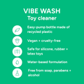 Image 5 for Vibe Wash Foaming Antibacterial Sex Toy Cleaner 100ml