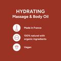 Image 3 for Hydrating Body Massage Oil, 100% Natural, Sweet Almond and Jojoba 100ml