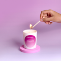 Image 3 for Sweaty Manifestation Scented Candle, Sandalwood and Vetiver 180g