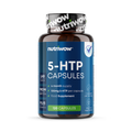 Image 1 for 5HTP Capsules - High Strength 5-HTP 100mg from Griffonia Seed Complex - 120 Vegan Capsules
