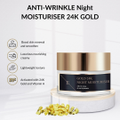 Image 3 for Anti-Wrinkle Night Moisturiser 24k Gold 50ml
