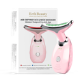 Image 1 for AGE -DEFYING FACE AND NECK MASSAGER PINK