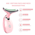 Image 4 for AGE -DEFYING FACE AND NECK MASSAGER PINK