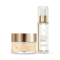 Image 1 for Vitamin C Bio Brightening Moisturiser 50ml + Hyaluronic acid & Collagen Serum 60ml